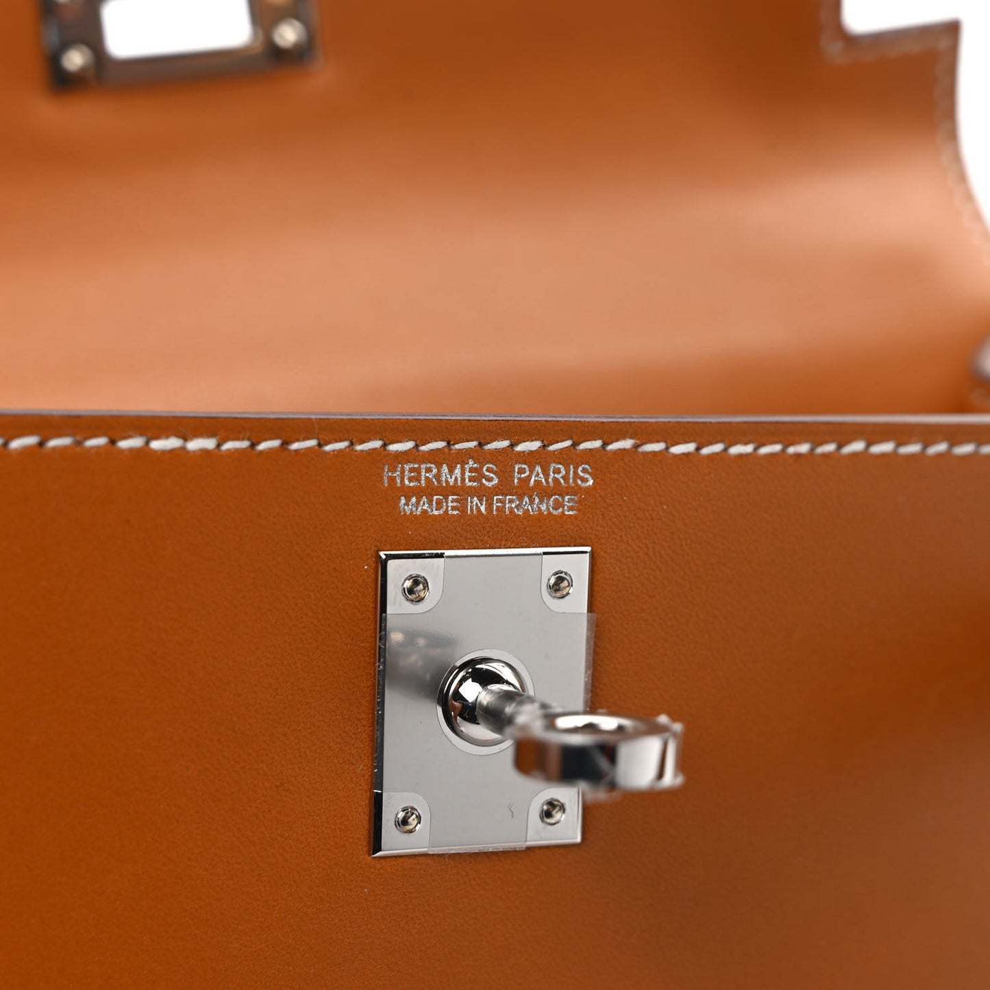 Veau Butler Mini Kelly Sellier 20 Natural Sable