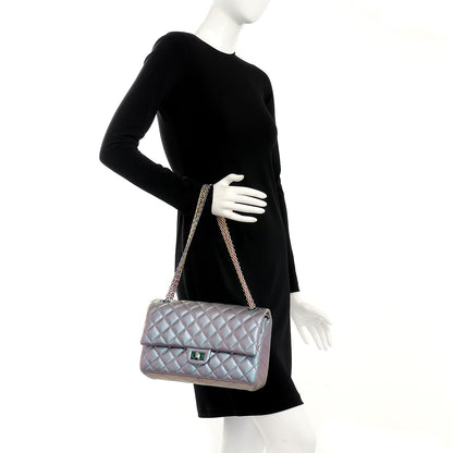 Chanel Iridescent Lambskin Quilted 2.55 Reissue 226 Flap Light Purple 2 of 10