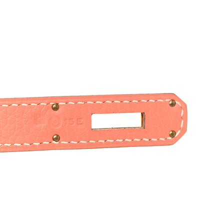 Hermes Togo Kelly Retourne 32 Crevette 6 of 10