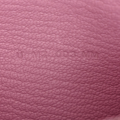 Hermes Chevre Mysore Kelly Pocket Compact Wallet Mauve Sylvestre 6 of 12