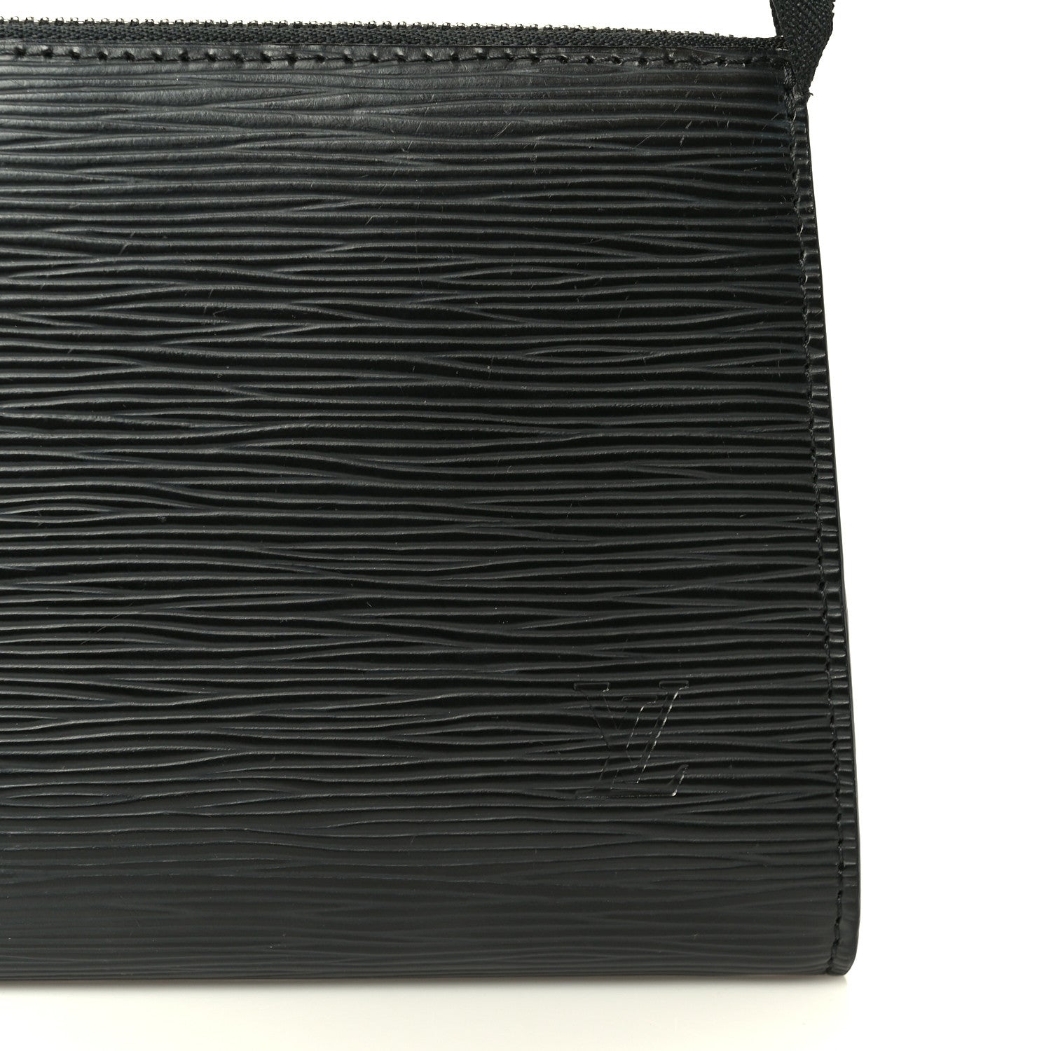 Louis Vuitton Epi Pochette Accessories 21 Black 8 of 10