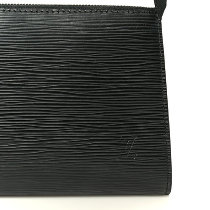 Louis Vuitton Epi Pochette Accessories 21 Black 8 of 10