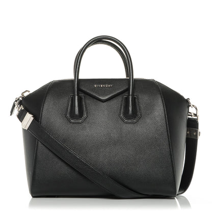 Givenchy Sugar Goatskin Medium Antigona Black 1 of 8