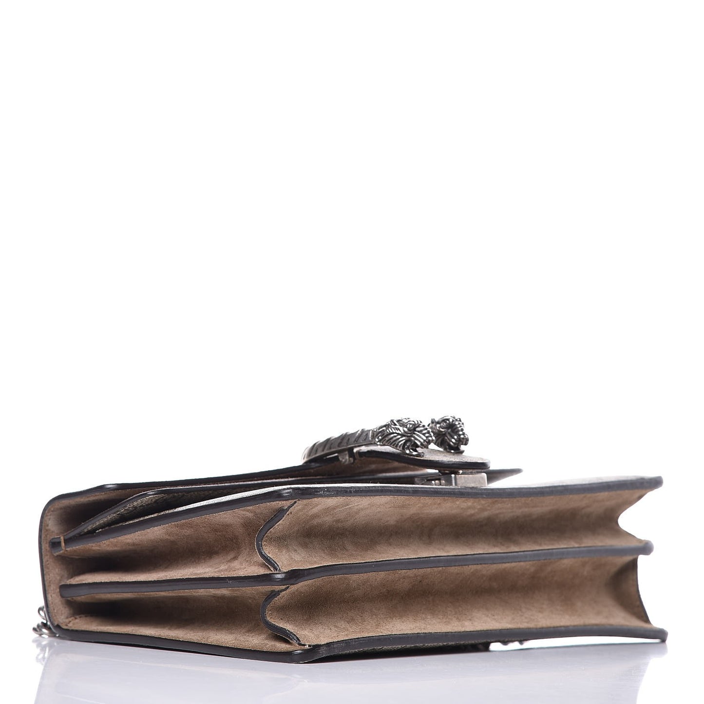 GG Supreme Monogram Small Dionysus Shoulder Bag Taupe