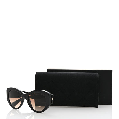 Chanel Acetate Butterfly Large CC Sunglasses 5492 Black 8 of 8
