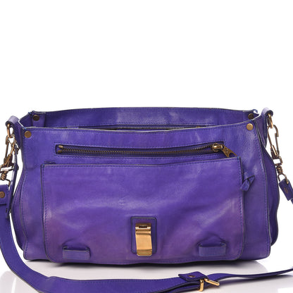 Proenza Schouler Lambskin Medium PS1 Satchel Purple Rain 15 of 15