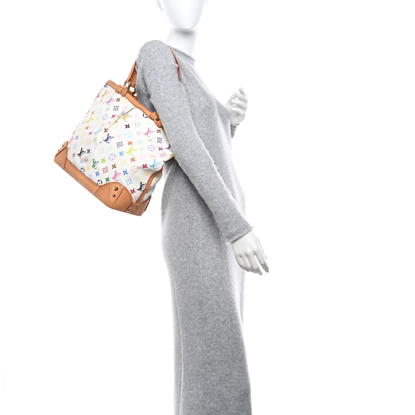 Monogram Multicolor Sharleen MM White