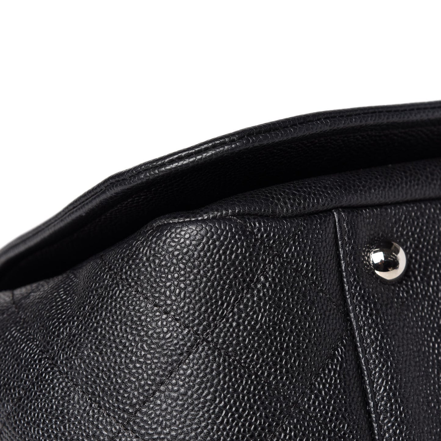 Caviar Timeless CC Accordion Flap Black