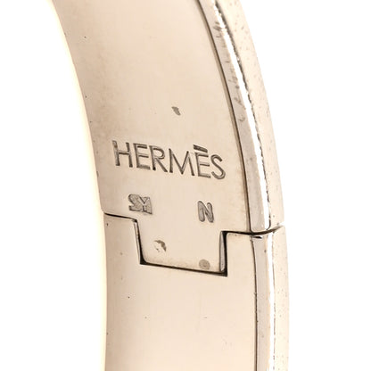 Hermes Enamel Narrow Clic Clac H Bracelet PM Orange 4 of 5
