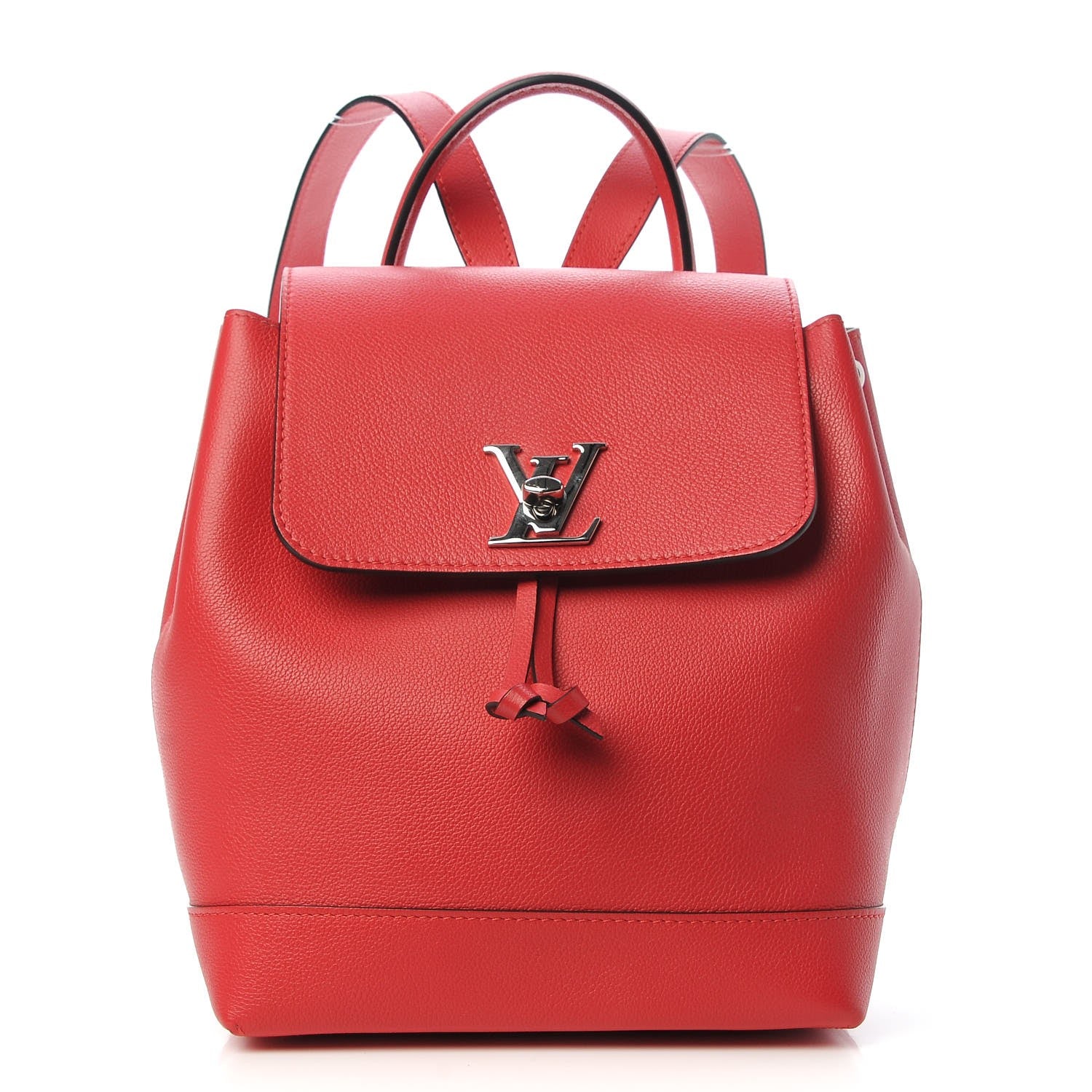 Louis Vuitton Soft Calfskin Lockme Backpack Poppy 1 of 7