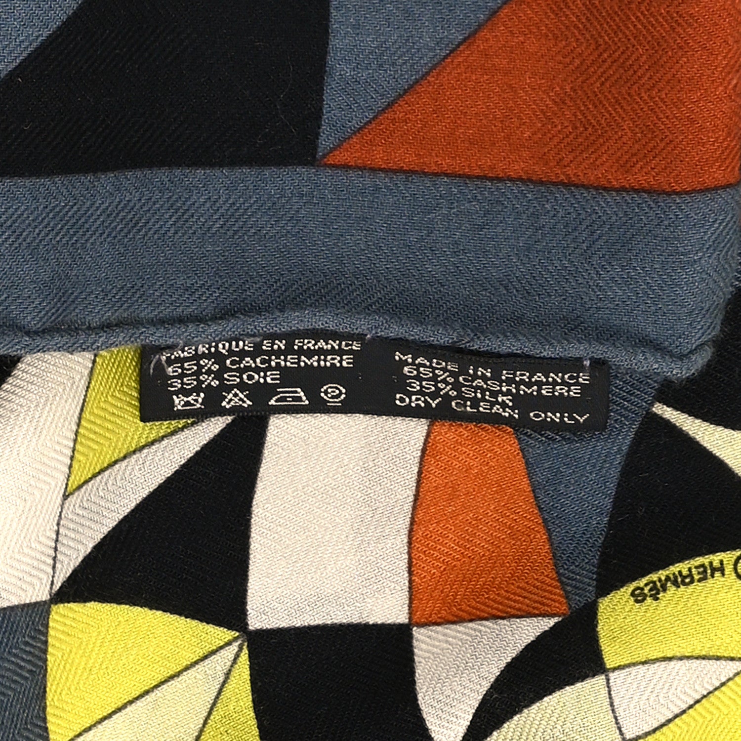 Hermes Cashmere Silk Psyche Stole Multicolor 3 of 4
