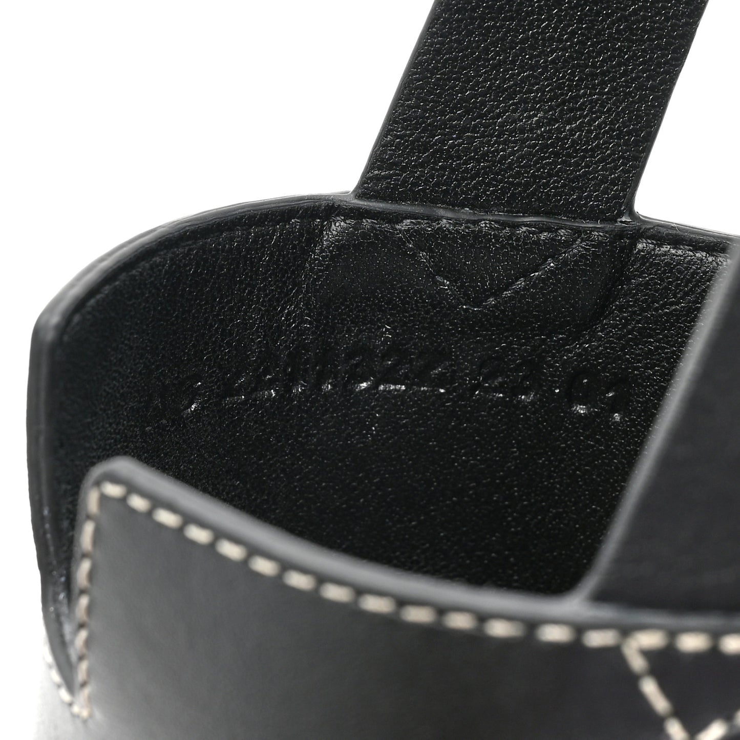 Calfskin Eris 90 Sandals 37 Black