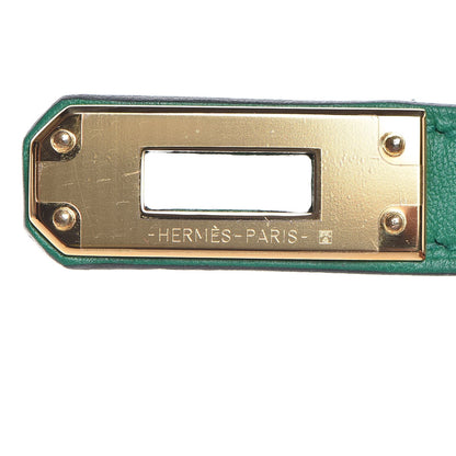 Hermes Swift Birkin 25 Vert Vertigo 17 of 40