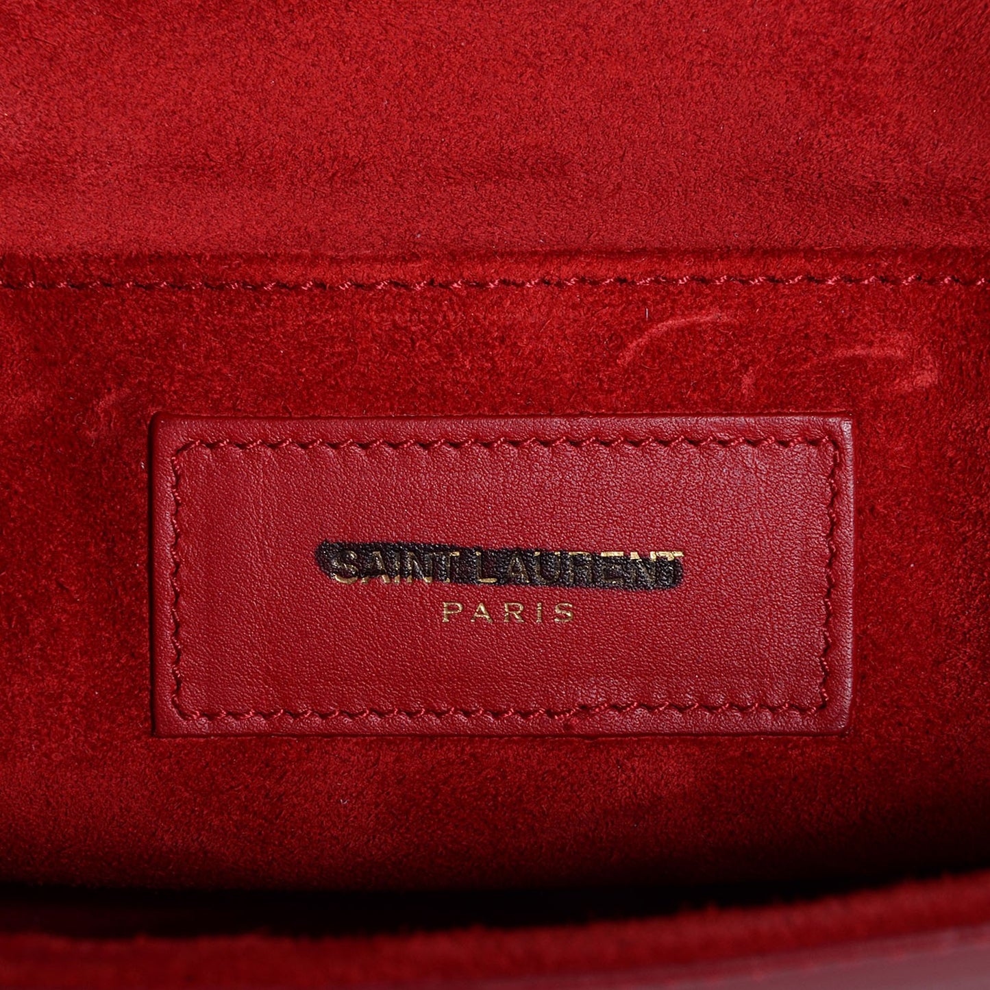 Calfskin Classic Y Clutch