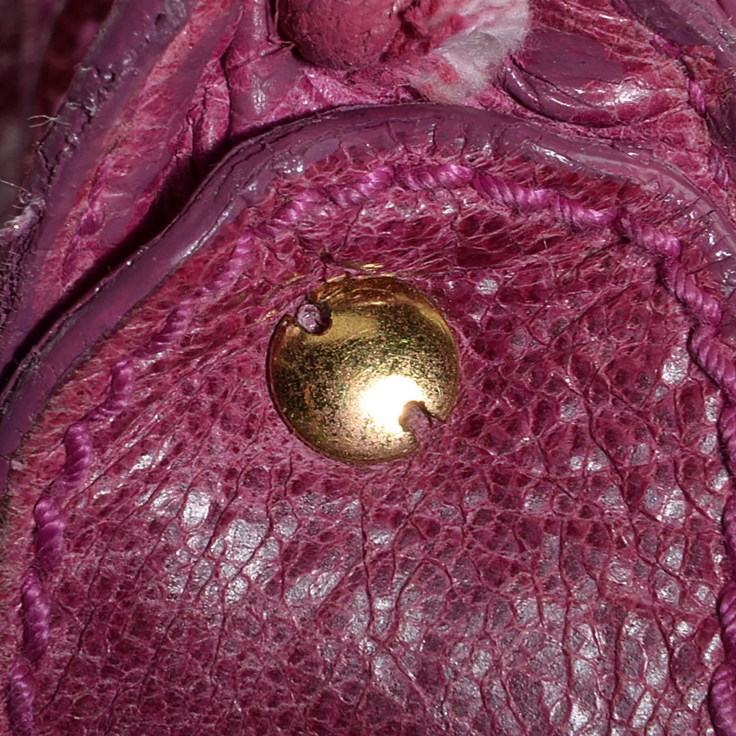 Agneau Giant 21 Gold Hardware Part Time Magenta