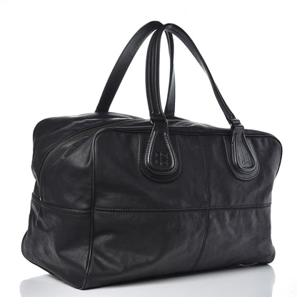 Givenchy Canvas Calfskin Nightingale Duffle Black 3 of 14