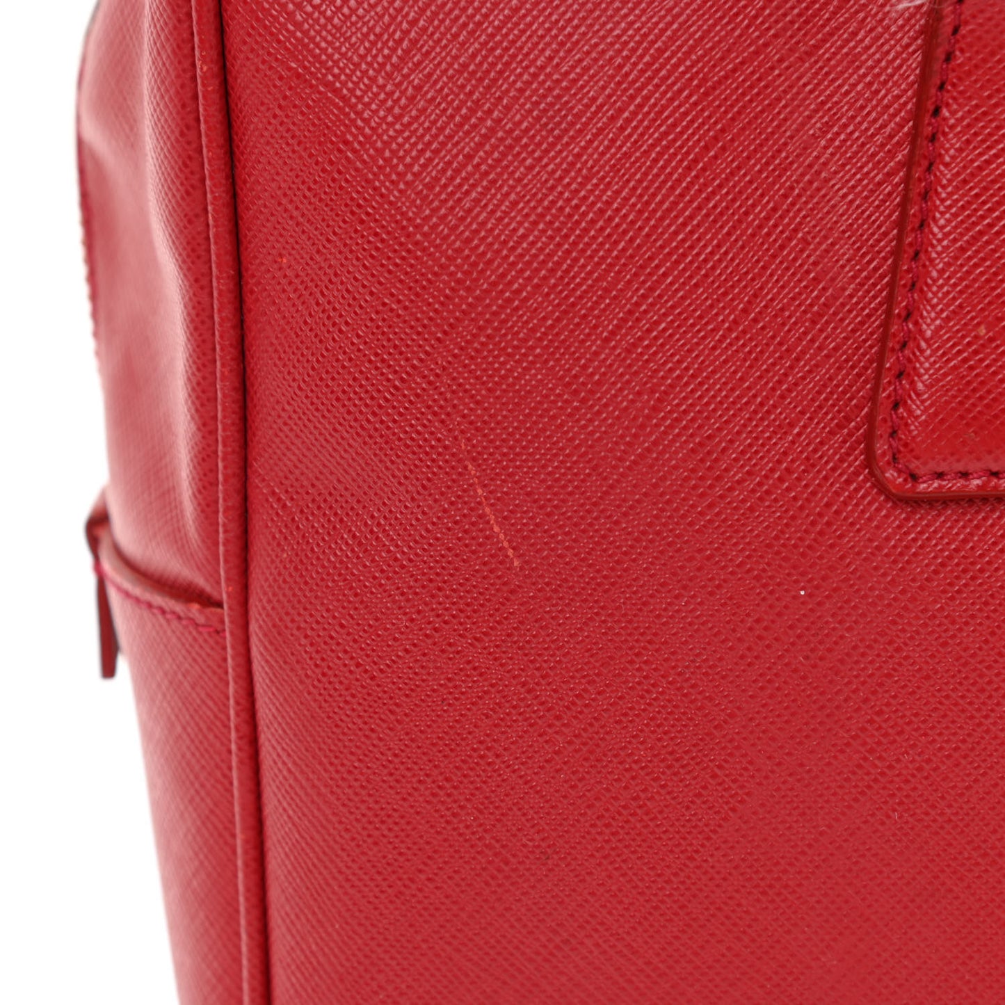 Saffiano Lux Bowler Fuoco