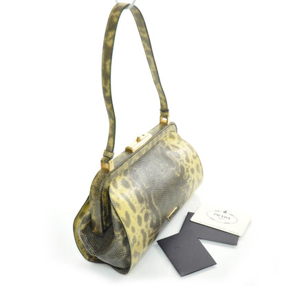 Prada Karung Lock Frame Bag Sole 3 of 11