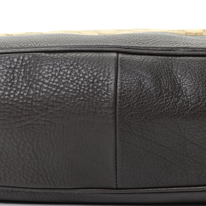 Gucci Monogram Medium Diana Bamboo Shoulder Bag Dark Brown 16 of 21