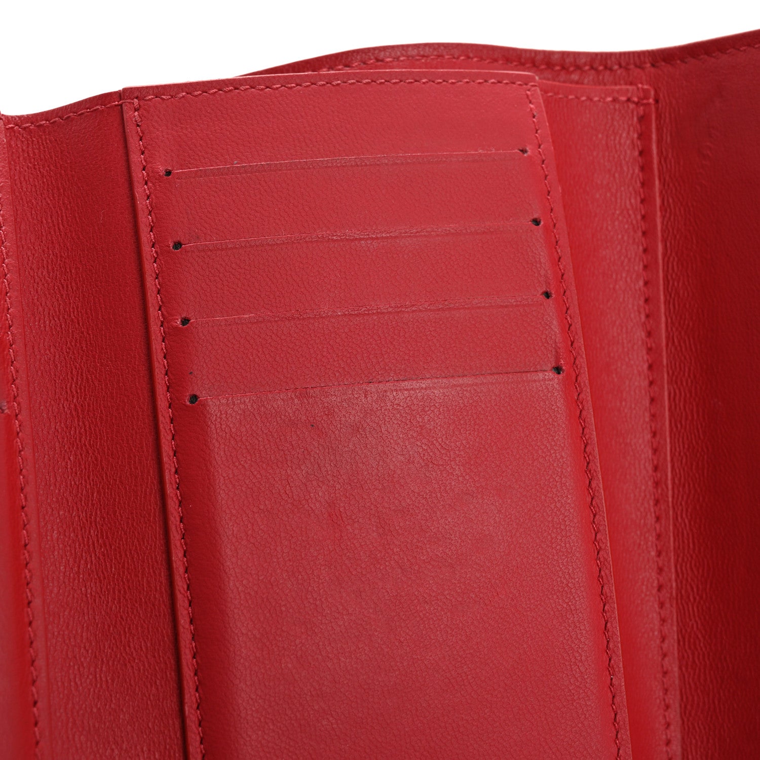 Louis Vuitton Taurillon Capucines Compact Wallet Rubis 9 of 14