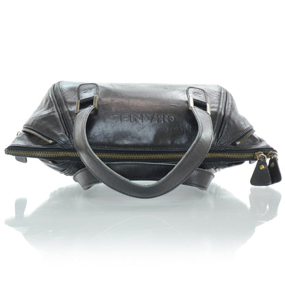 Chanel Lambskin Handbag Black 5 of 11