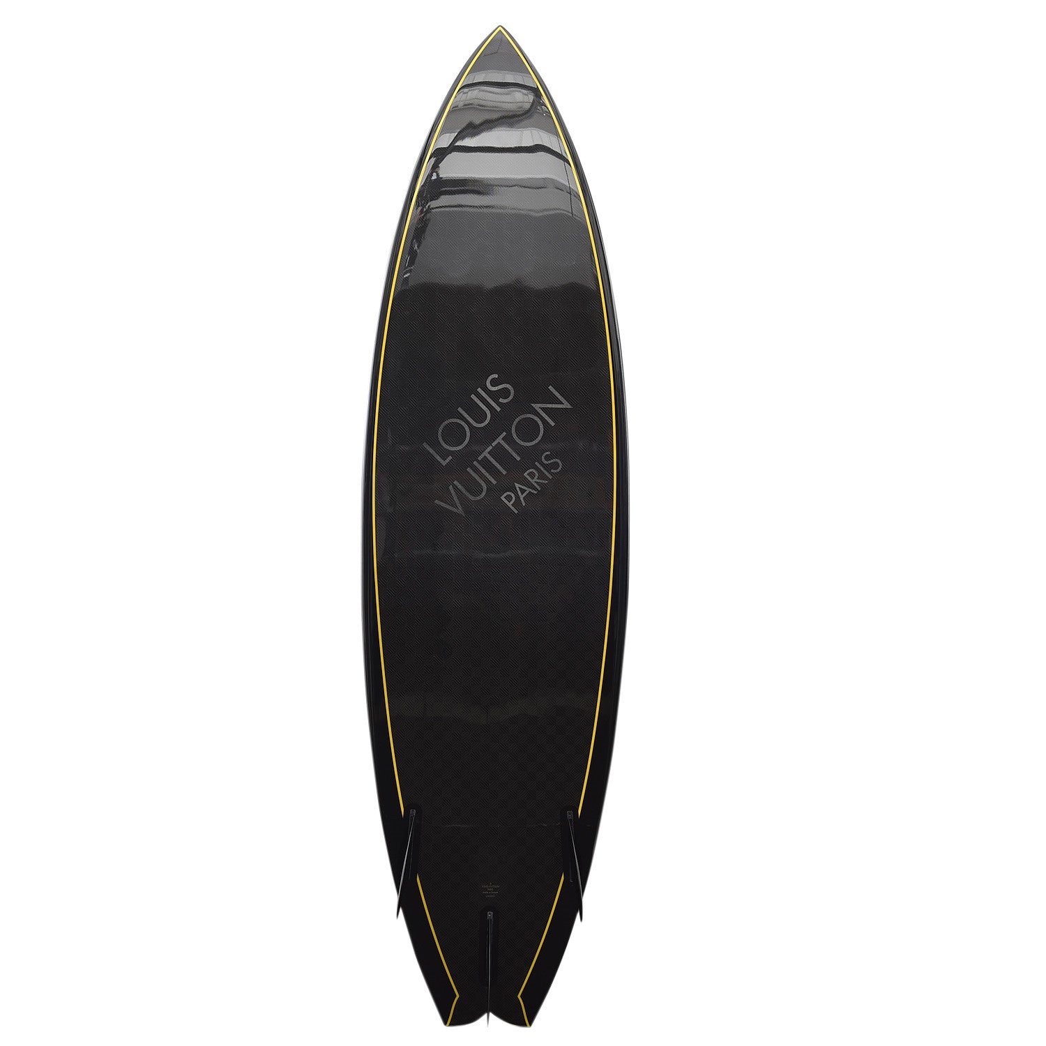 Louis Vuitton Damier Carbon Graphite Surfboard 3 of 16