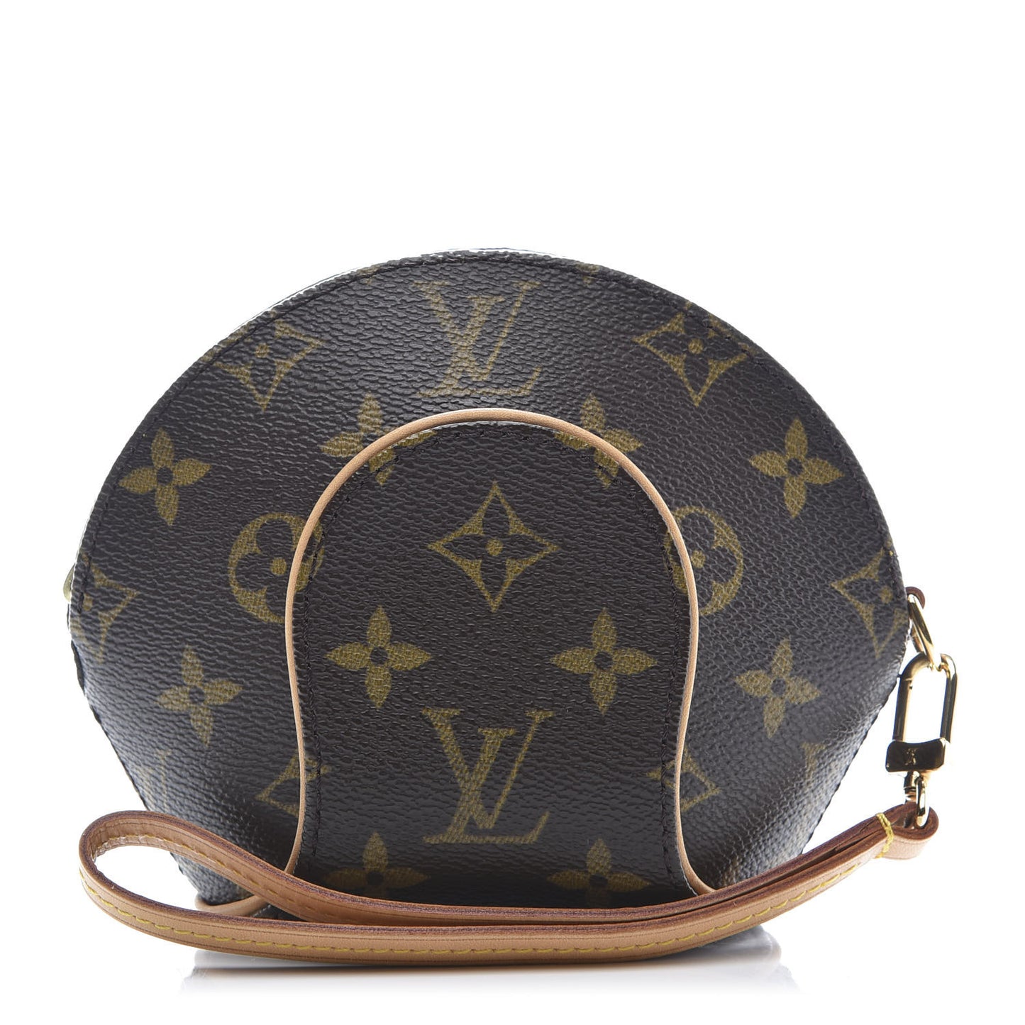 Monogram Mini Ellipse Wristlet Clutch
