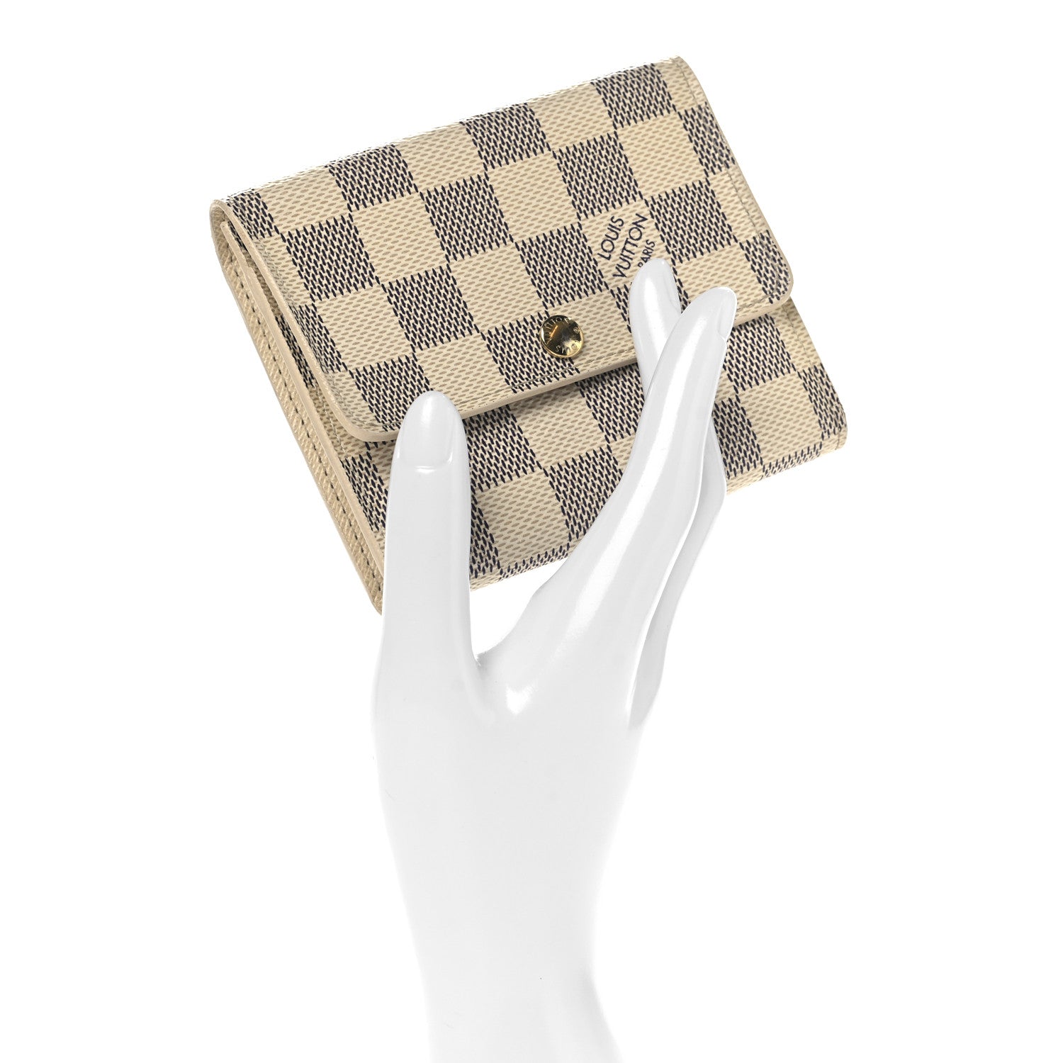 Louis Vuitton Damier Azur Anais Wallet 2 of 9