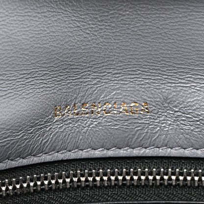 Balenciaga Signature Grained Calfskin Logo S Ville Day Bag Gris Perle Fonce White 7 of 14