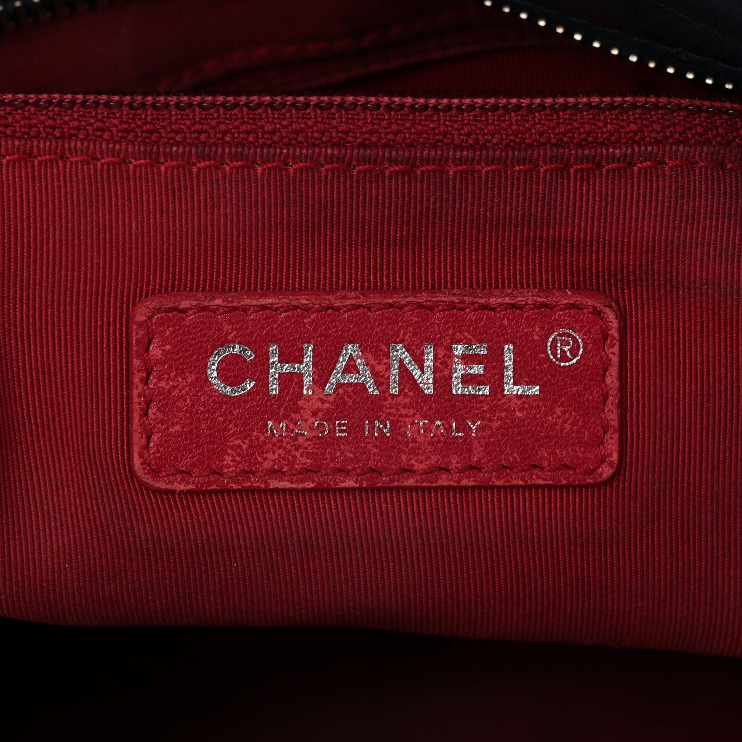 Chanel Aged Calfskin Quilted Medium Gabrielle Hobo Navy Black 6 of 10