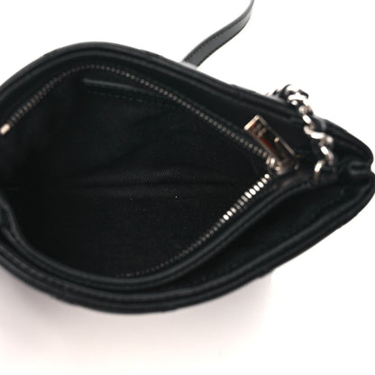 Chanel Lambskin Quilted Crossbody Bag Black 5 of 9