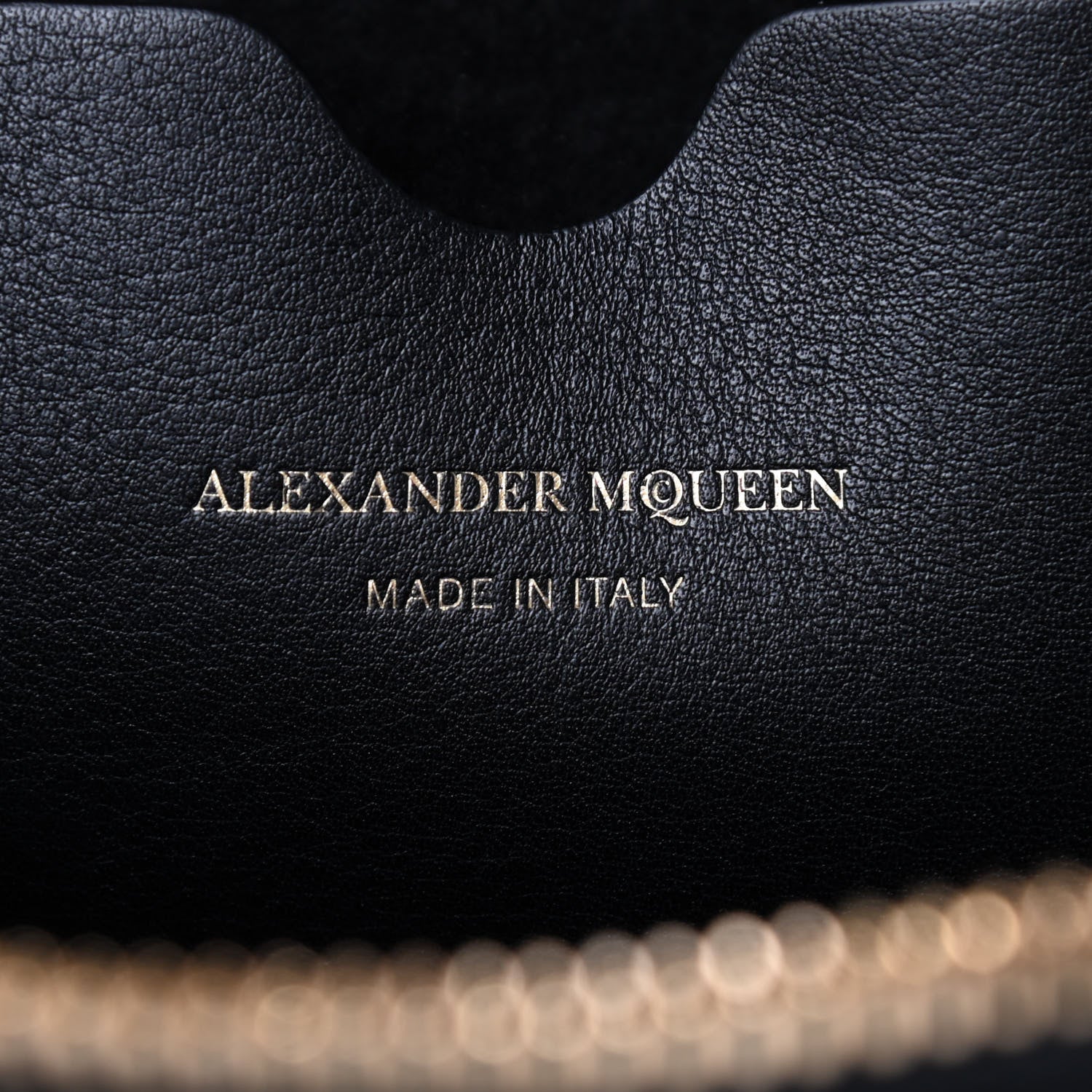 Alexander McQueen Calfskin Heroine Handbag Black 8 of 8