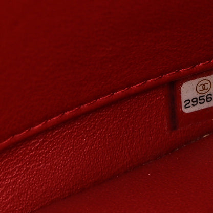 Chanel Lambskin Quilted Small Trendy CC Flap Dual Handle Bag Red 7 of 10