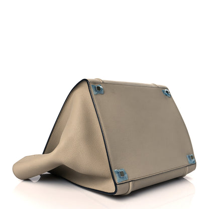 Celine Grained Calfskin Medium Phantom Luggage Quartz 3 of 9