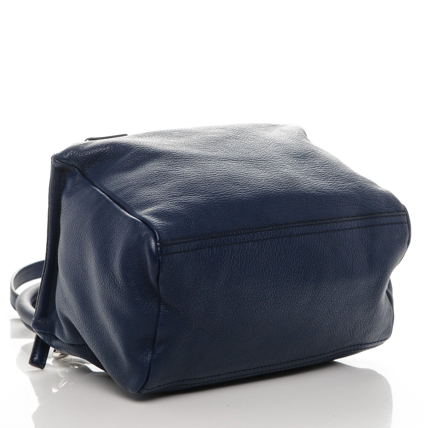 Sugar Goatskin Small Pandora Deep Blue