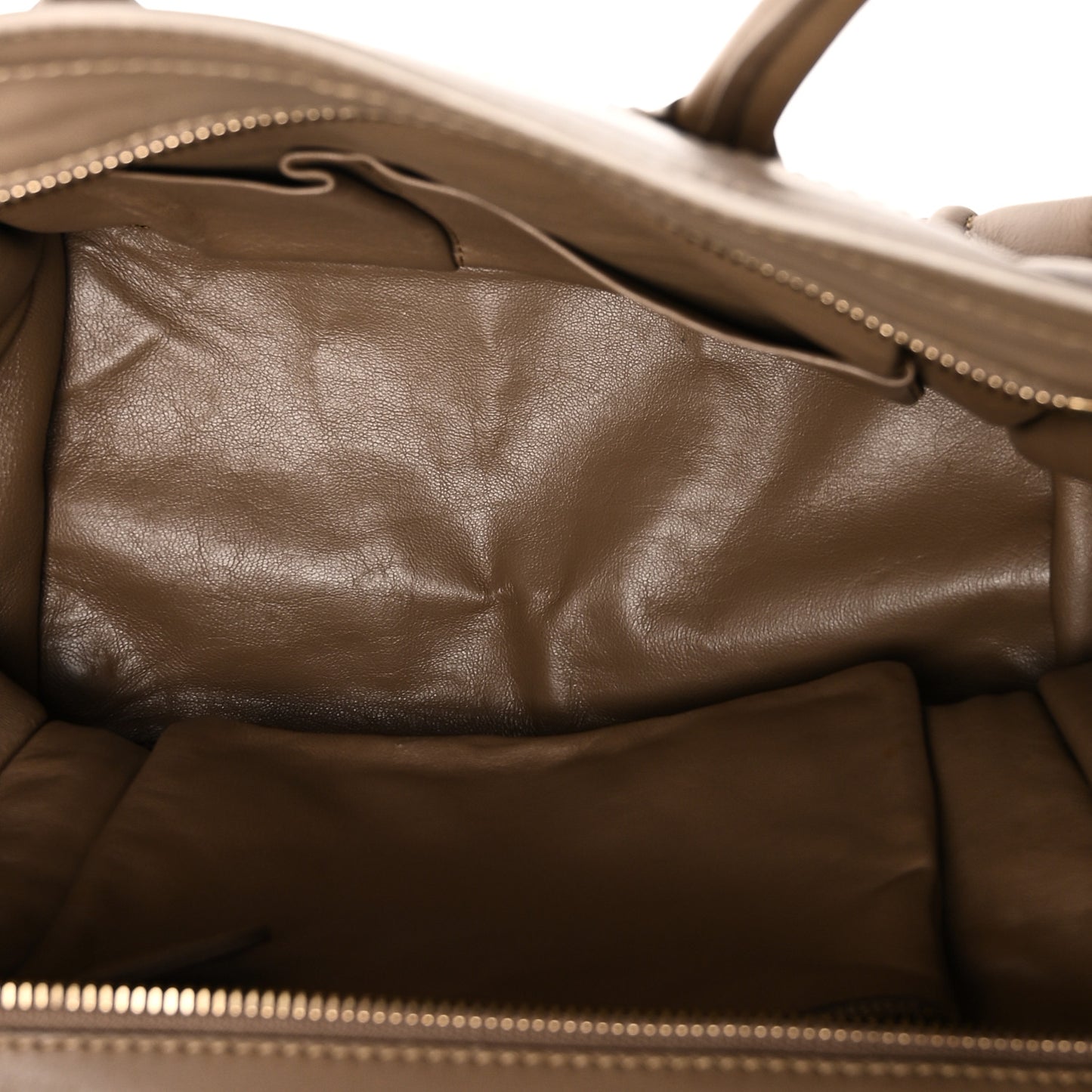 Smooth Calfskin Mini Luggage Camel