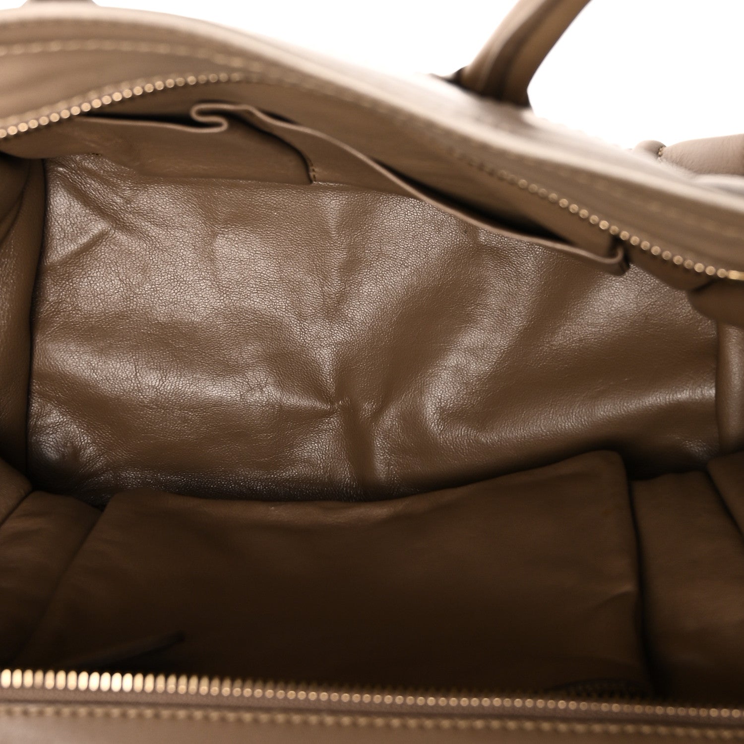 Celine Smooth Calfskin Mini Luggage Camel 5 of 10