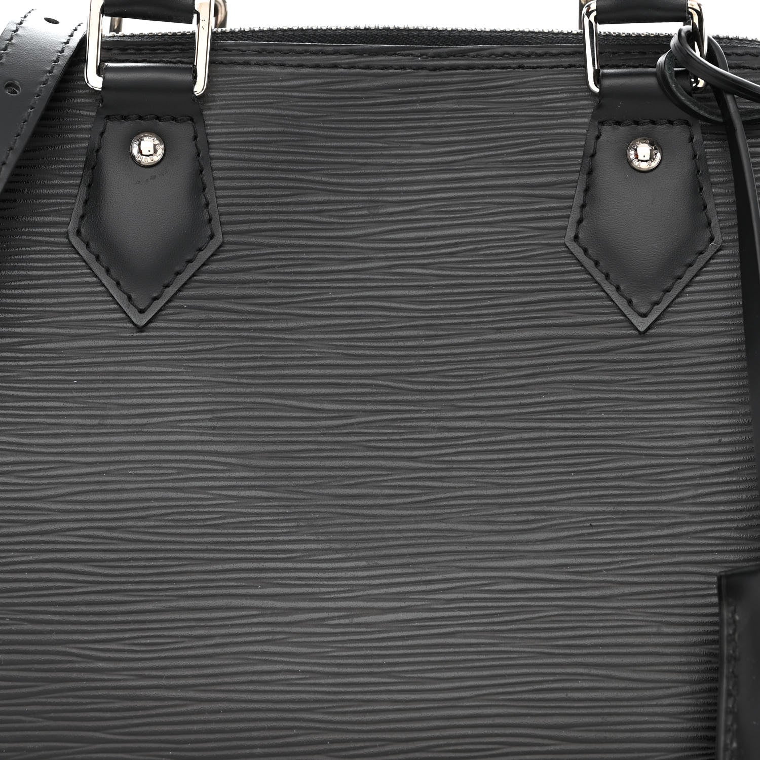Louis Vuitton Epi Alma MM Black 8 of 13