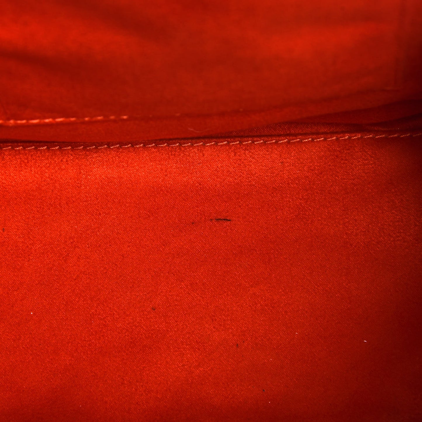 Pebbled Calfskin Micro Luggage Red