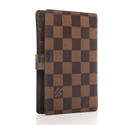 Louis Vuitton Damier Ebene Small Ring Agenda Cover 3 of 6