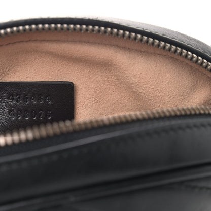 Gucci Calfskin Matelasse GG Marmont Belt Bag 95 38 Black 6 of 6