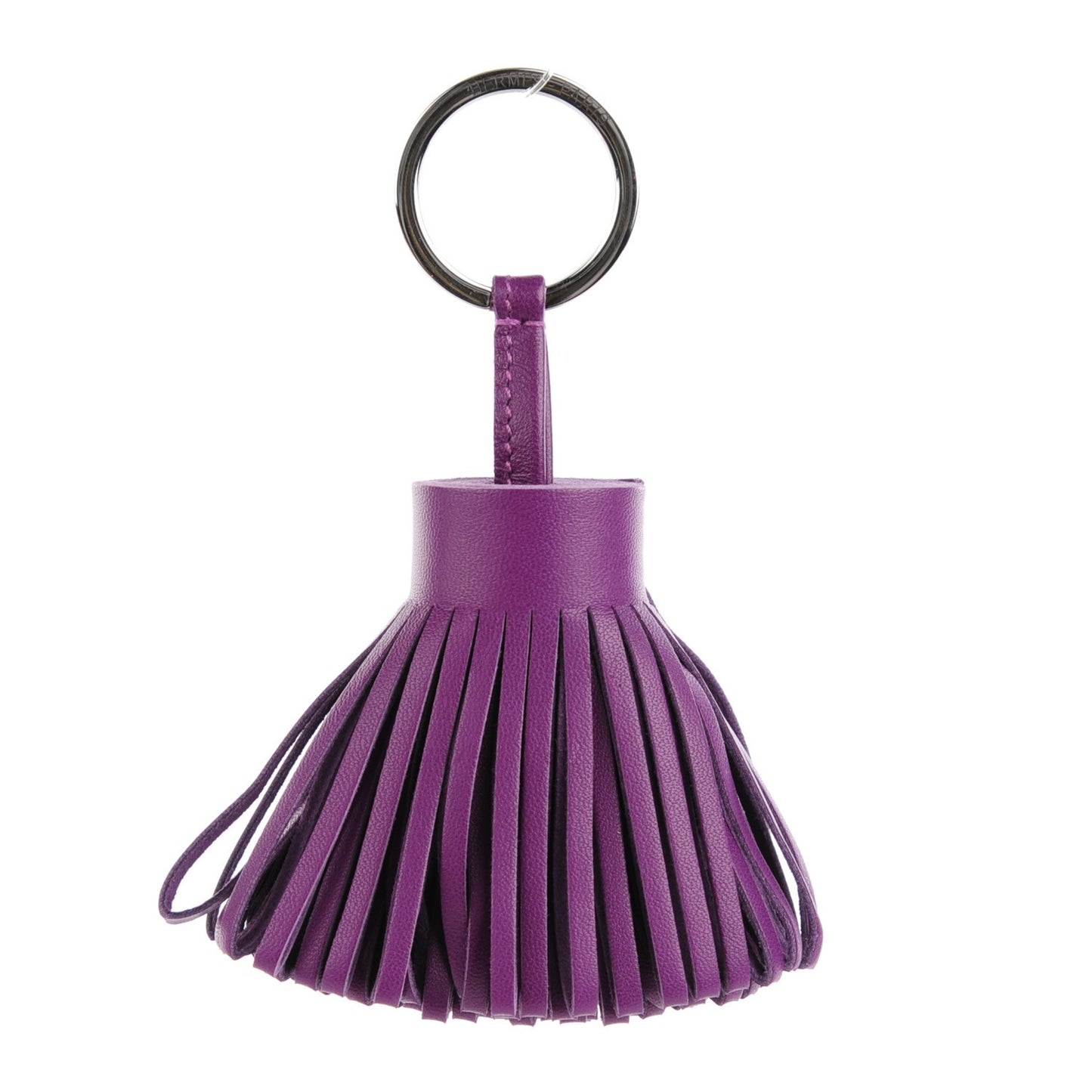 Lambskin Carmen Tassel Key Holder Anemone