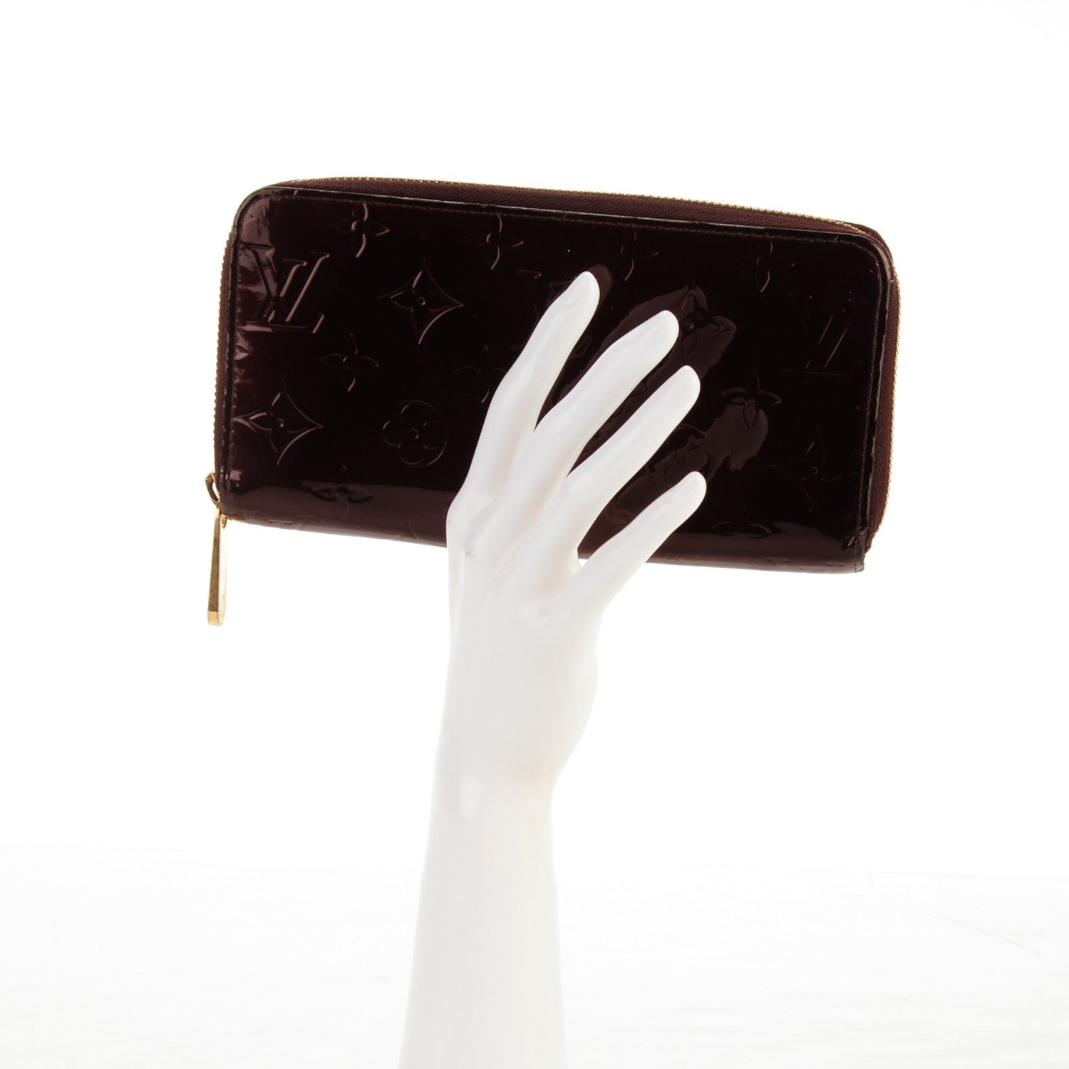 Louis Vuitton Vernis Zippy Wallet Amarante 2 of 10