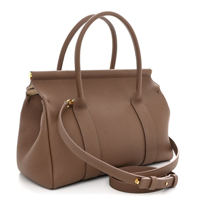 Loro Piana Grained Calfskin L25 Loom Bag Fossil 4 of 10