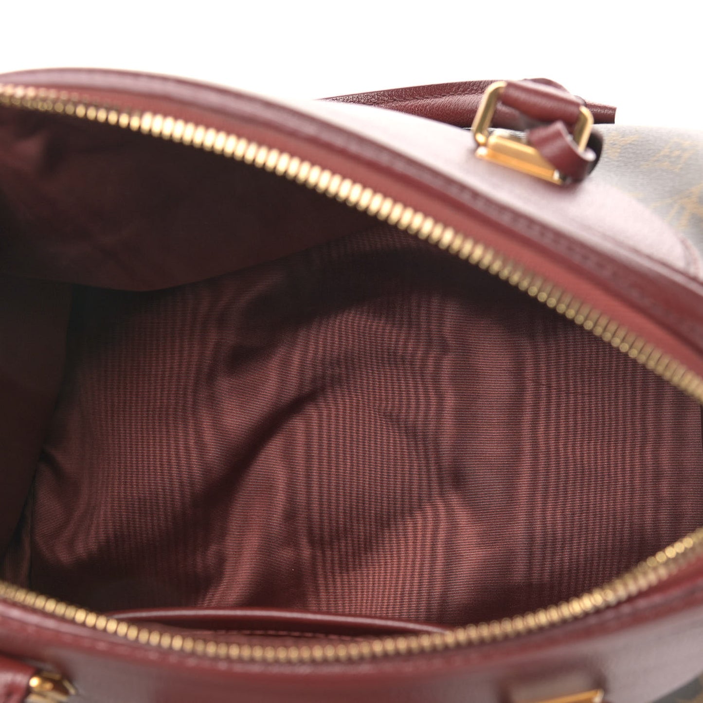 Monogram Golden Arrow Speedy Burgundy