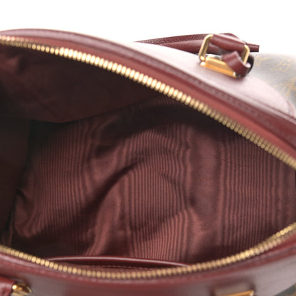Louis Vuitton Monogram Golden Arrow Speedy Burgundy 4 of 16