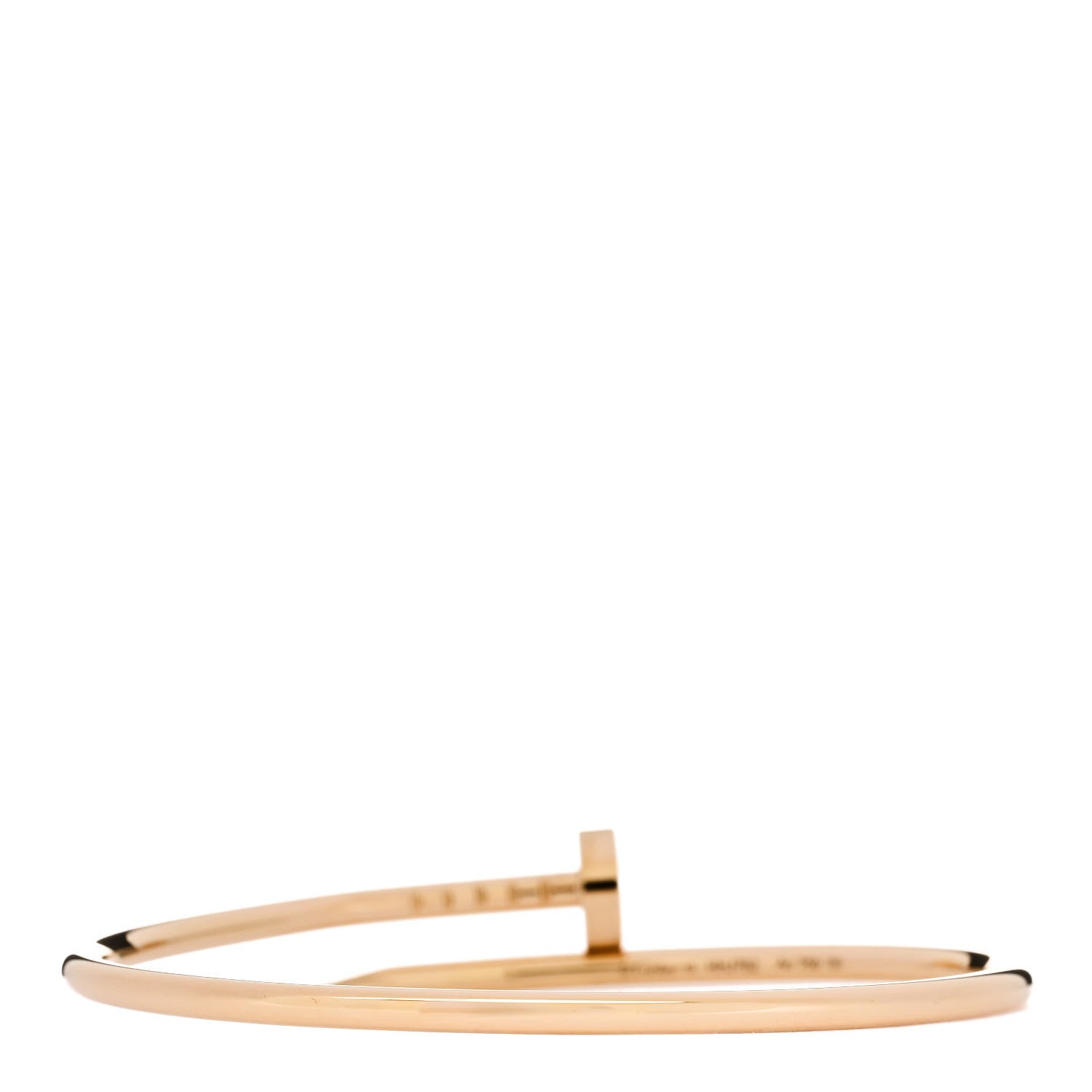 Cartier 18K Yellow Gold Small Juste Un Clou Bracelet 15 2 of 4