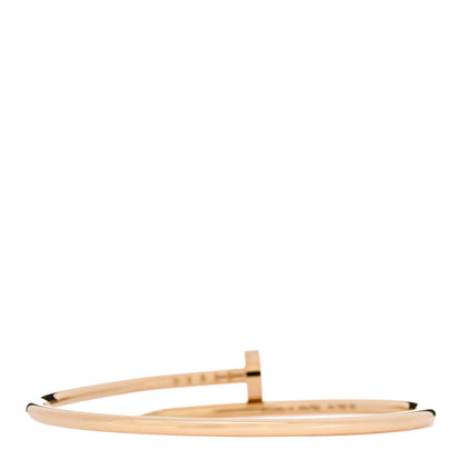 Cartier 18K Yellow Gold Small Juste Un Clou Bracelet 15 2 of 4