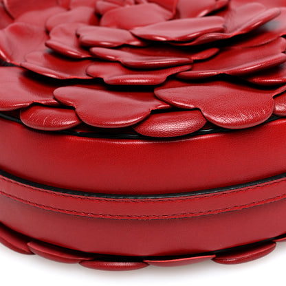 Valentino Garavani Nappa Atelier 03 Rose Edition Round Crossbody Bag Cerise 8 of 9