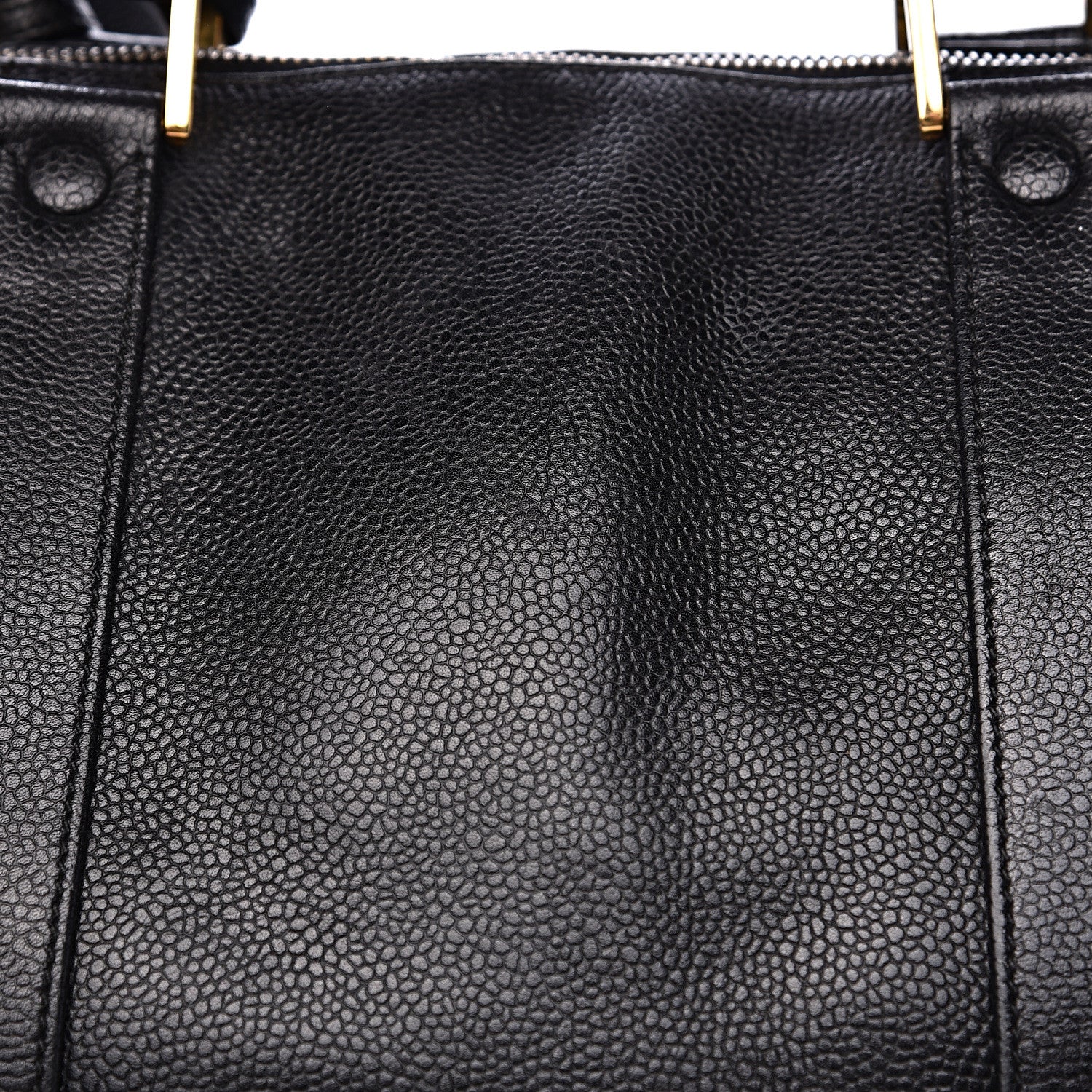 Chanel Caviar Timeless CC Duffel Bag Black 15 of 16